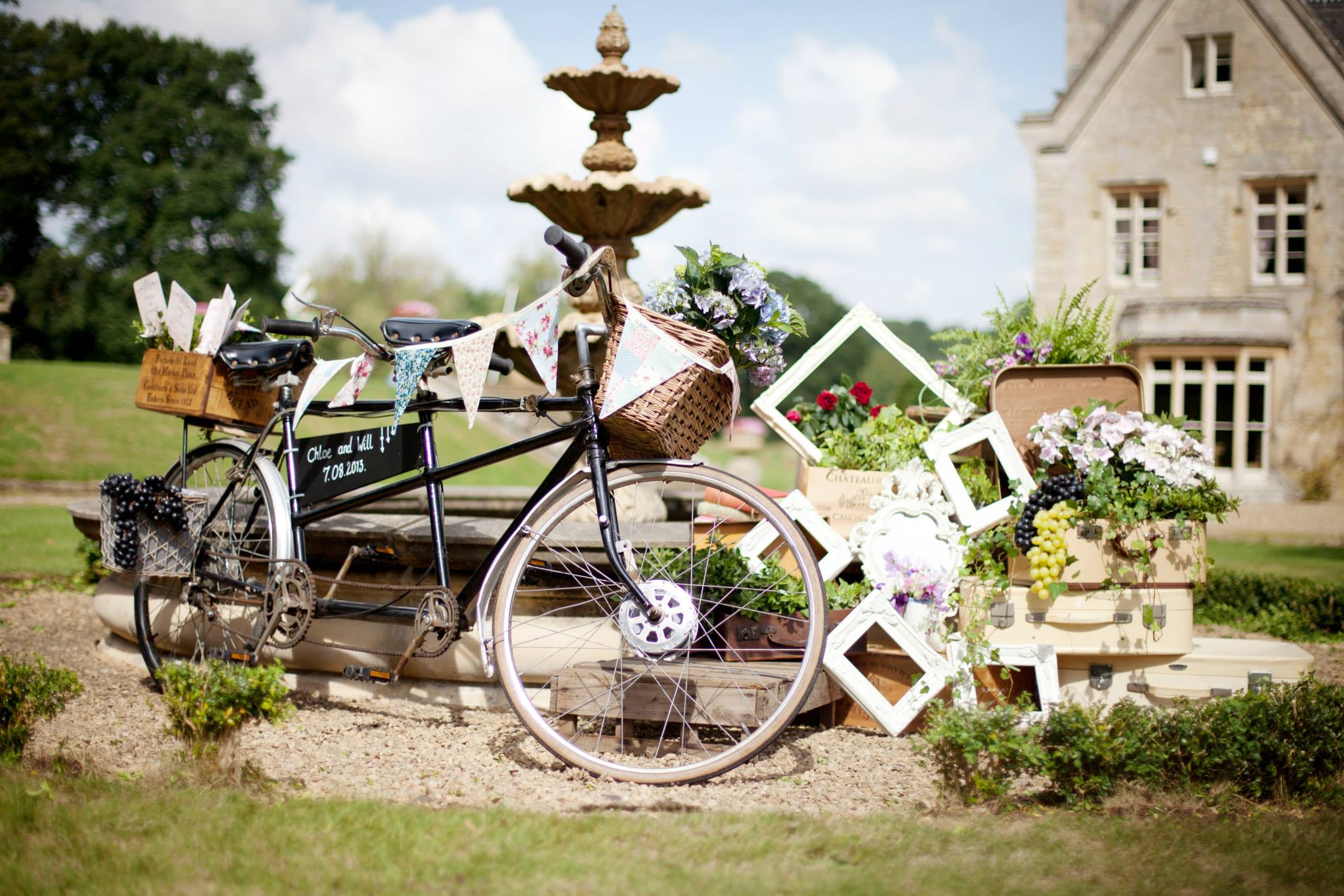 Свадьба на велосипеде Прованс